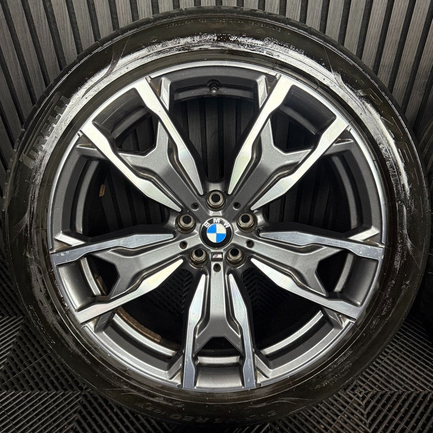 20'' GENUINE BMW X3 X4 G01 G02 787 M SPORT ALLOY WHEELS TYRES ALLOYS 8073791 92