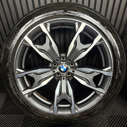 20'' GENUINE BMW X3 X4 G01 G02 787 M SPORT ALLOY WHEELS TYRES ALLOYS 8073791 92
