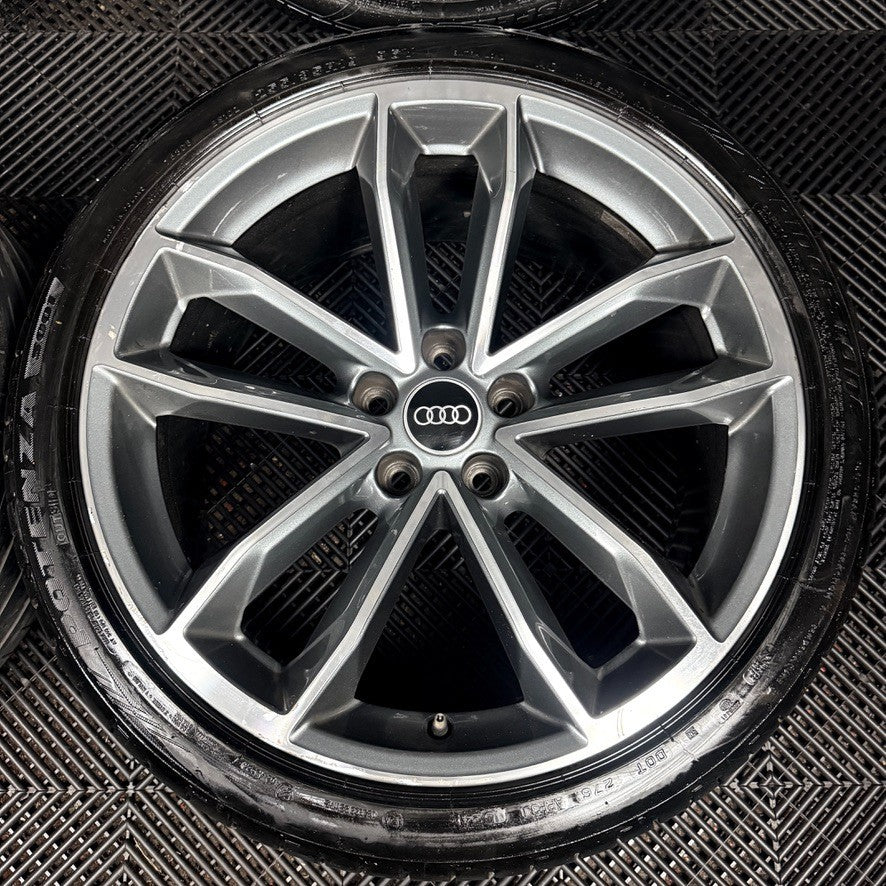 19'' Audi A5 S Line S5 Alloy Wheels Alloys Tyres 8W0601025DF Genuine