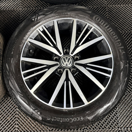 16'' VW Golf Mk7 Linas Mk8 Mk6 Alloy Wheels Tyres Alloys 5G0601025CD Genuine