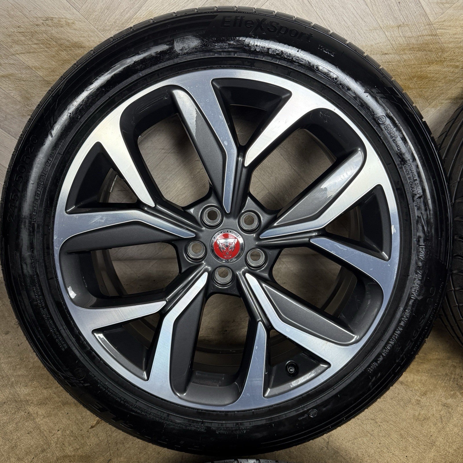20'' GENUINE JAGUAR I PACE I-PACE 5068 Y SPOKE ALLOY WHEELS TYRES J9D3-1007-CB