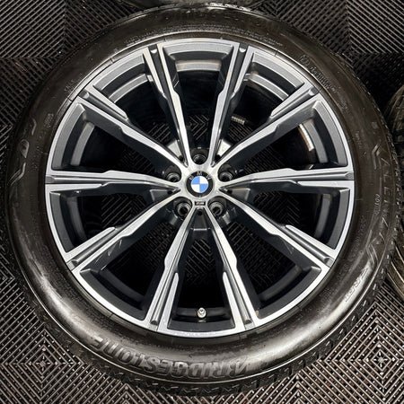 20'' BMW X5 X6 G05 G06 740M Sport Alloys Wheels Alloys Tyres Genuine