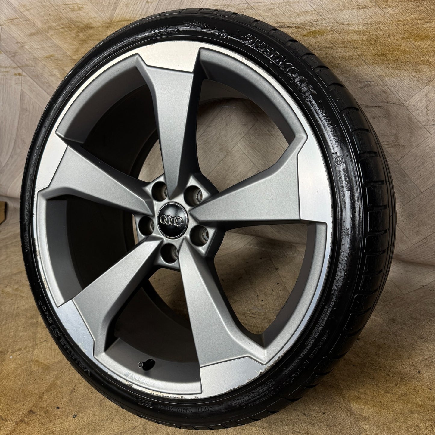 1X 20'' GENUINE AUDI A5 S LINE BLACK EDITION ROTOR WHEEL ALLOY TYRE 8W0601025CF