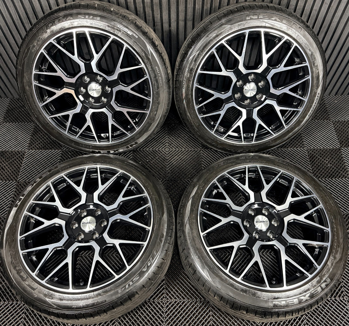 20" Calibre BMF Spartan Ford Transit Custom T7 VW Transporter Alloy Wheels Tyres