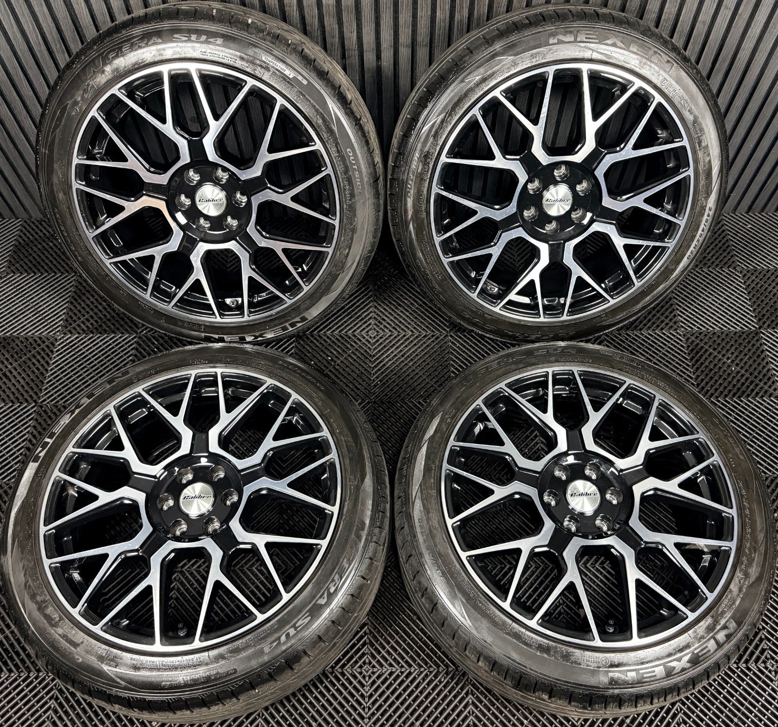 20" Calibre BMF Spartan Ford Transit Custom T7 VW Transporter Alloy Wheels Tyres