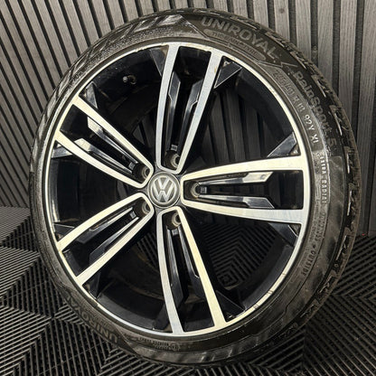 1X 18'' GENUINE VW GOLF GTD SEVILLE GT GTI MK7 ALLOY WHEEL TYRE 5G0601025CM