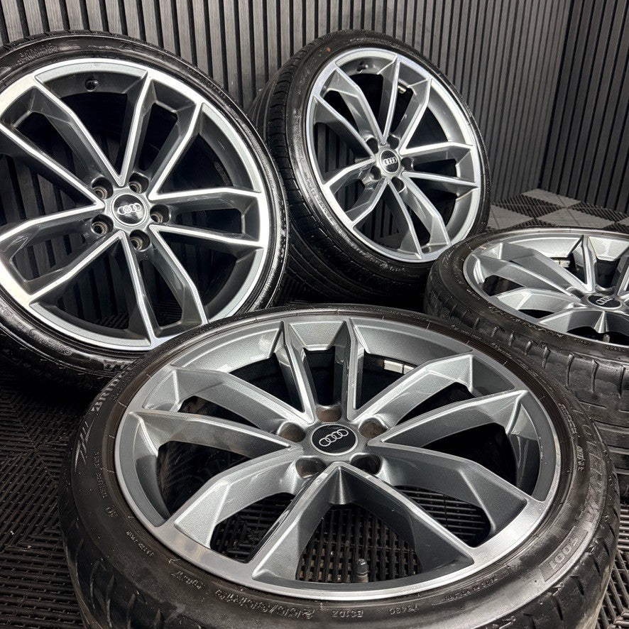 19'' Audi A5 S Line S5 Alloy Wheels Alloys Tyres 8W0601025DF Genuine