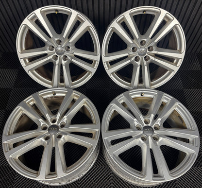 20'' GENUINE AUDI Q7 S LINE 5 DOUBLE SPOKE ALLOY WHEELS ALLOYS 4M0601025H