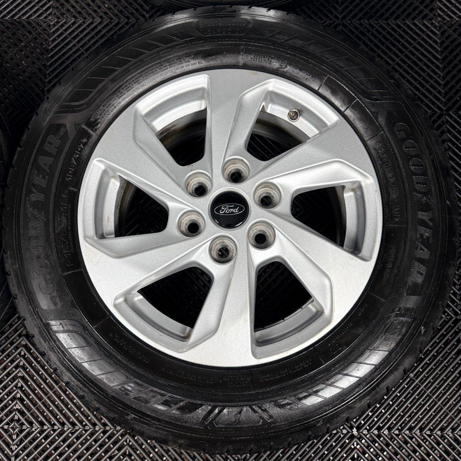 16" Ford Transit Custom Alloy Wheels Tyres Mk9 2024 6X120 Genuine
