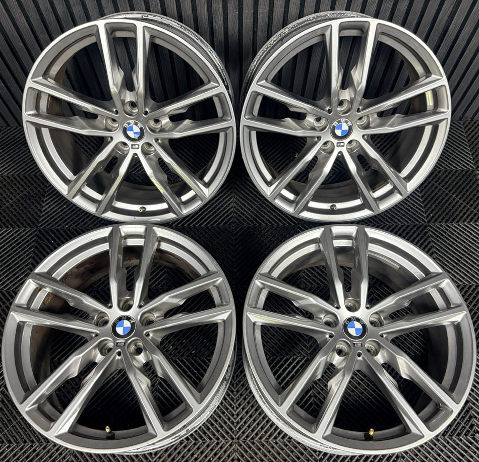 19'' BMW X3 X4 G01 G02 698 M Sport Alloy Wheels Alloys 8746987 Genuine