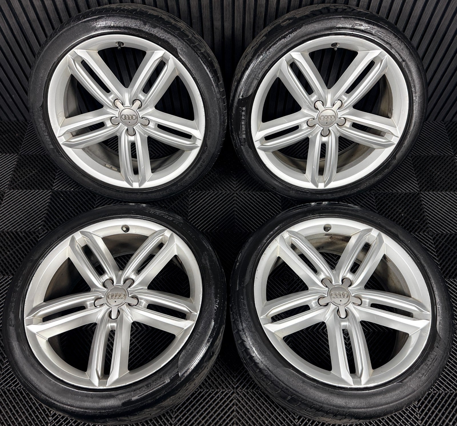 20'' GENUINE AUDI A6 C7 4G ALLROAD S LINE ALLOYS WHEELS TYRES 4G9601025G