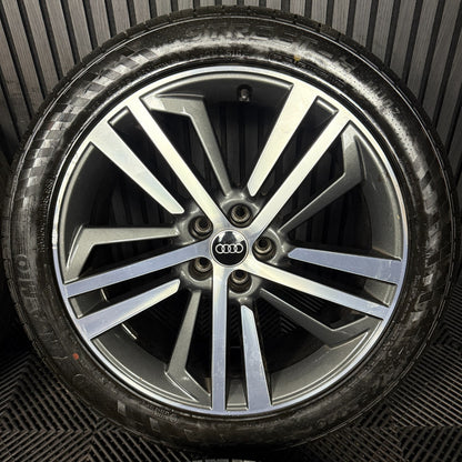 20'' GENUINE AUDI Q5 5 TRIPLE SPOKE SQ5 S LINE WHEELS TYRES ALLOYS 80A601025F