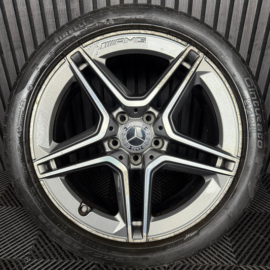 1X 18'' GENUINE AMG MERCEDES A CLASS CLA W177 SPORT ALLOY WHEEL TYRE A1774011500