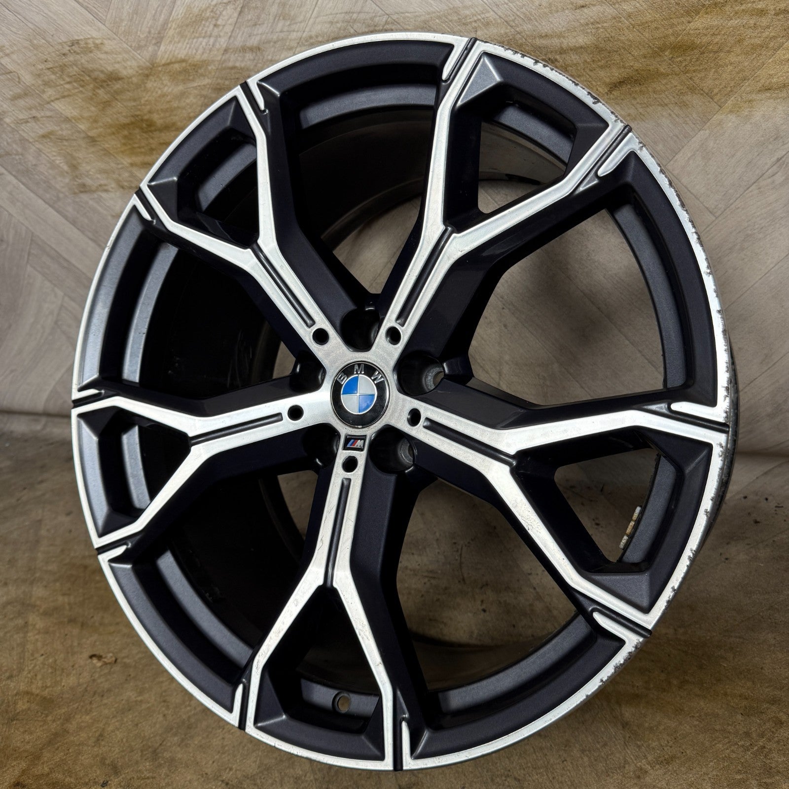 1X 21'' GENUINE BMW X5 X6 741 M SPORT 4 G05 G06 ALLOY WHEEL 8071999 REAR