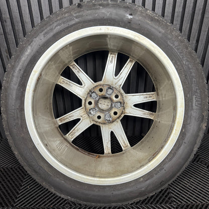 1X 18'' GENUINE AUDI Q2 S LINE 5 DOUBLE SPOKE ALLOY WHEEL TYRE 81A601025F