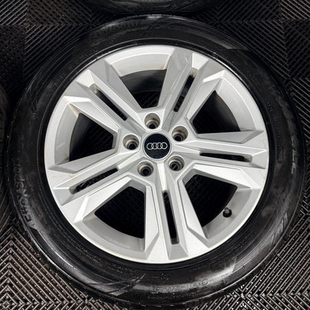 17'' Audi Q2 5 Double Spoke Alloy Wheels Tyres Alloys 81A601025AJ Genuine