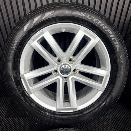 19" VW Amarok Cantera Silver Alloy Wheels Tyres Alloys 2H0601025AD Genuine