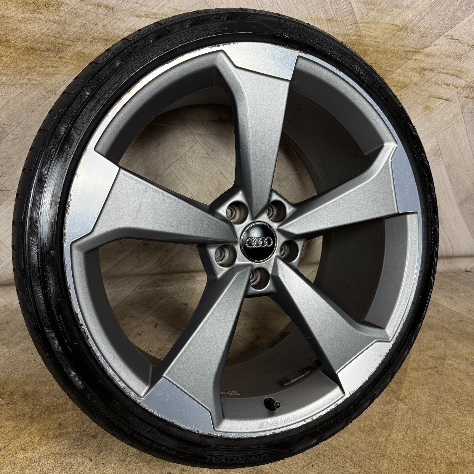 1X 20'' GENUINE AUDI A5 S LINE BLACK EDITION ROTOR WHEEL ALLOY TYRE 8W0601025CF