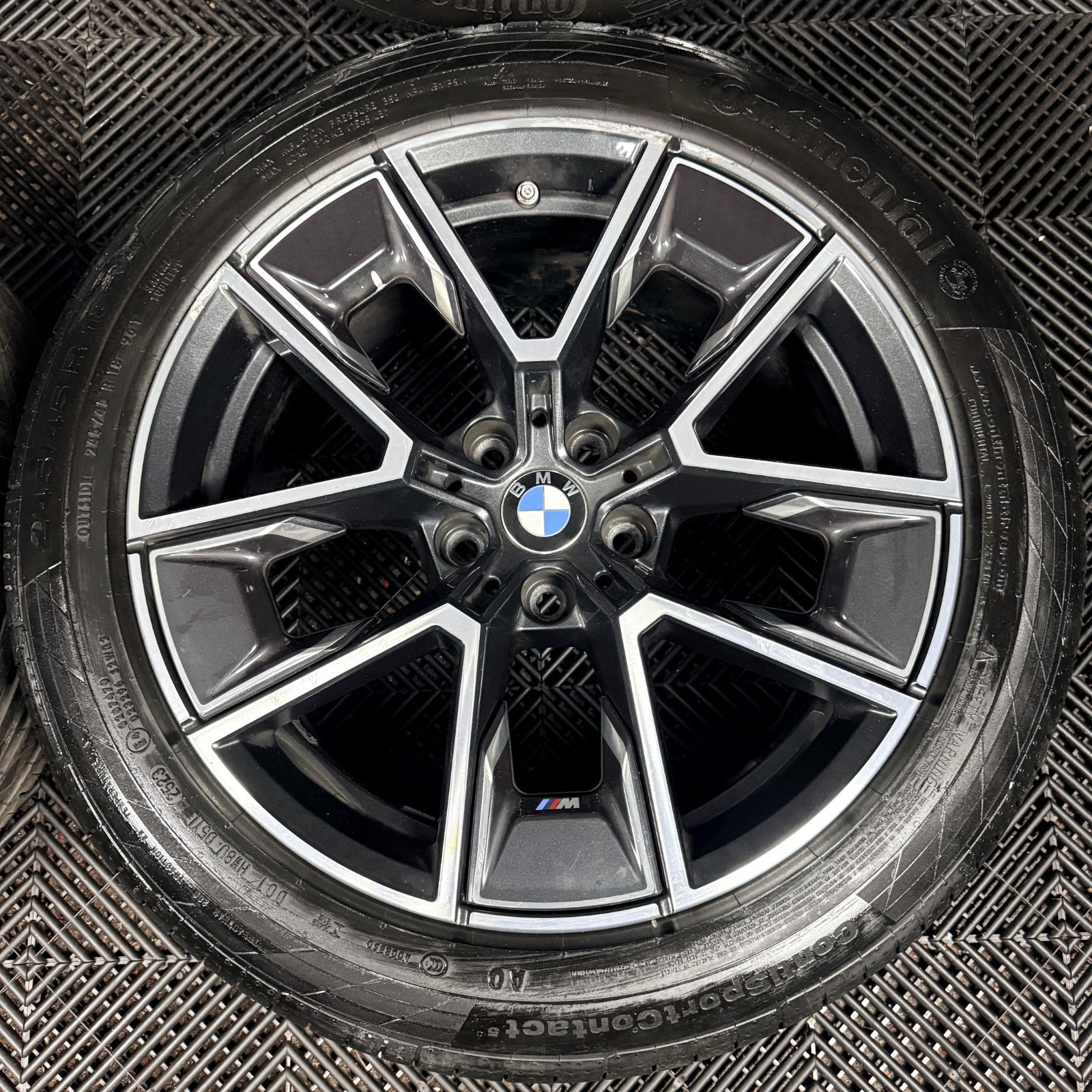 18'' BMW 4 Series I4 858 M Sport G26 G22 G23 Wheels Tyres Alloys 8747286 Genuine
