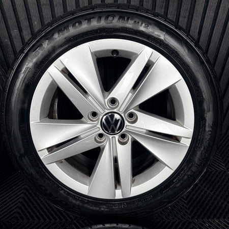 16’’ VW Golf Mk8 Norfolk Mk7 Mk6 Alloy Wheels Tyres 5H0601025 Genuine