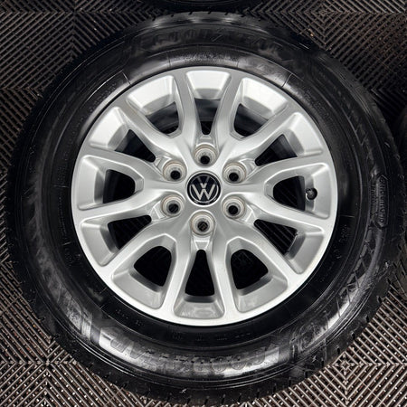 16'' Vw Transporter T7 Caravelle Alloy Wheels Tyres 7TG601025J S741-AB Genuine