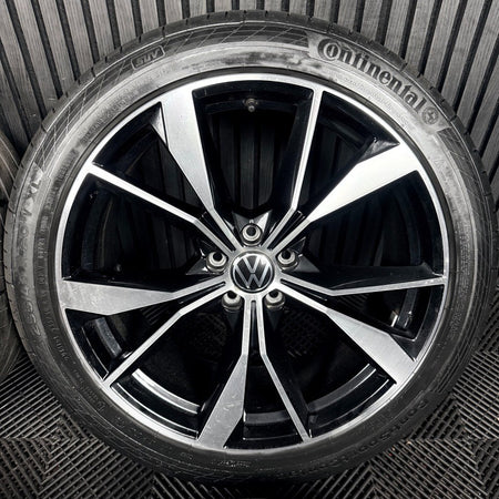 20'' VW Tiguan R Line Misano Alloy Wheels Tyres Alloys 5NA601025AH Genuine