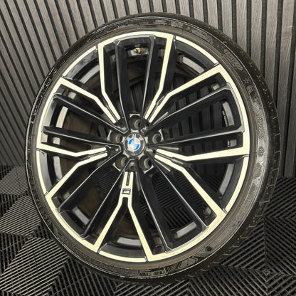 1X 20'' GENUINE BMW 5 SERIES 846 M G30 G31 SPORT ALLOY WHEEL REAR 8747237
