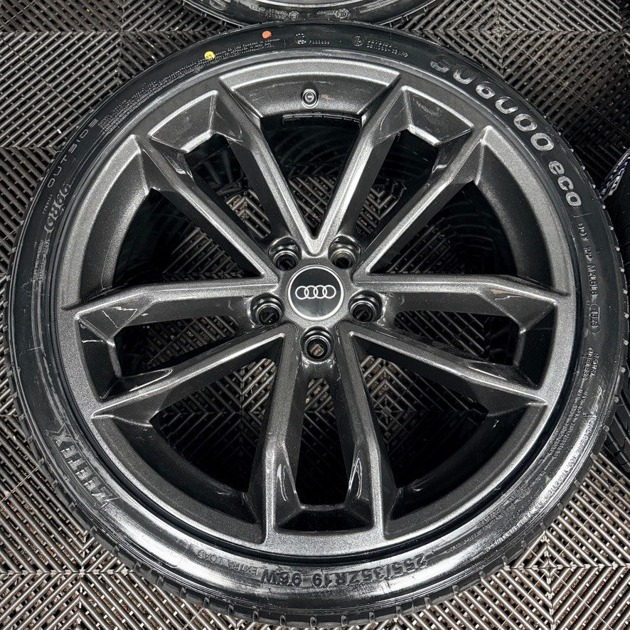 19'' Audi A5 S Line S5 Grey Alloy Wheels Alloys Tyres 8W0601025DF Genuine