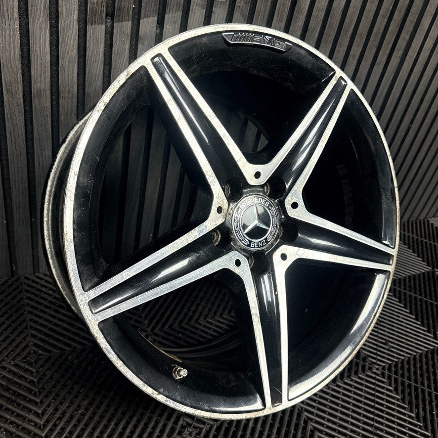 1X 18'' Mercedes AMG C Class Sport Alloy Wheel W205 Rear A2054011200 Genuine