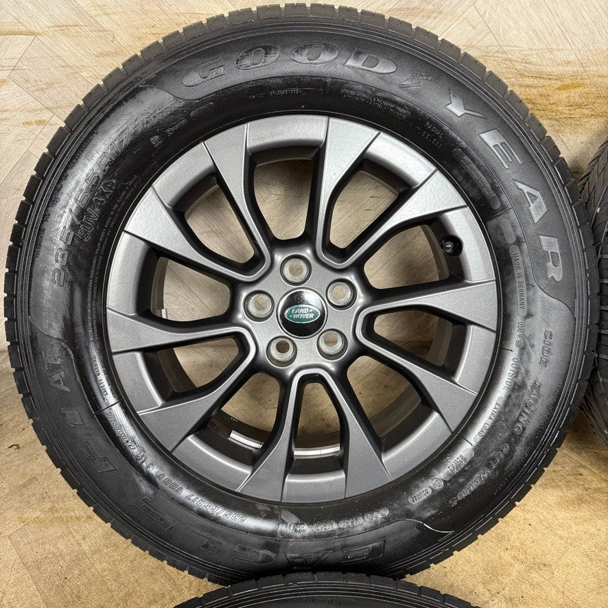 17'' GENUINE RANGE ROVER EVOQUE GREY LAND DISCOVERY SPORT ALLOY WHEELS TYRES