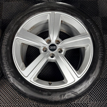 20'' Audi E-Tron Etron 5 Spoke Cut Alloy Wheels Tyres 4KE601025S Genuine