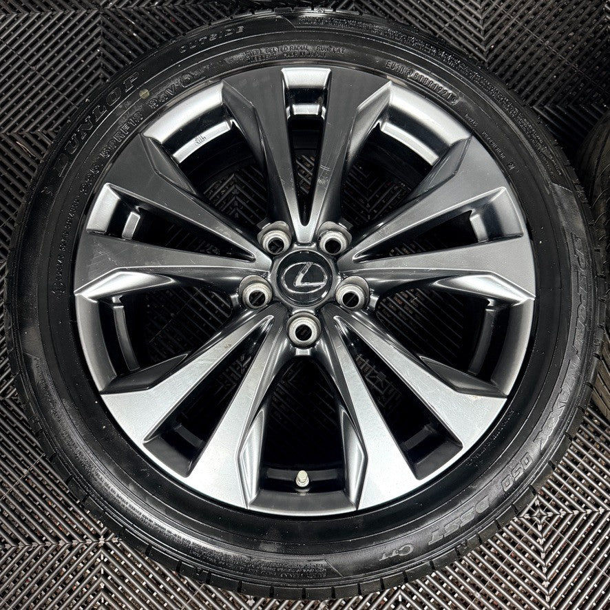 18'' Lexus UX250h Grey Sport F Alloy Wheels Tyres 4261176140 Genuine