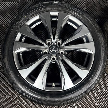 18'' Lexus UX250h Grey Sport F Alloy Wheels Tyres 4261176140 Genuine