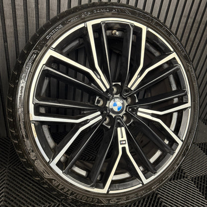 1X 20'' GENUINE BMW 5 SERIES 846 M G30 G31 SPORT ALLOY WHEEL REAR 8747237
