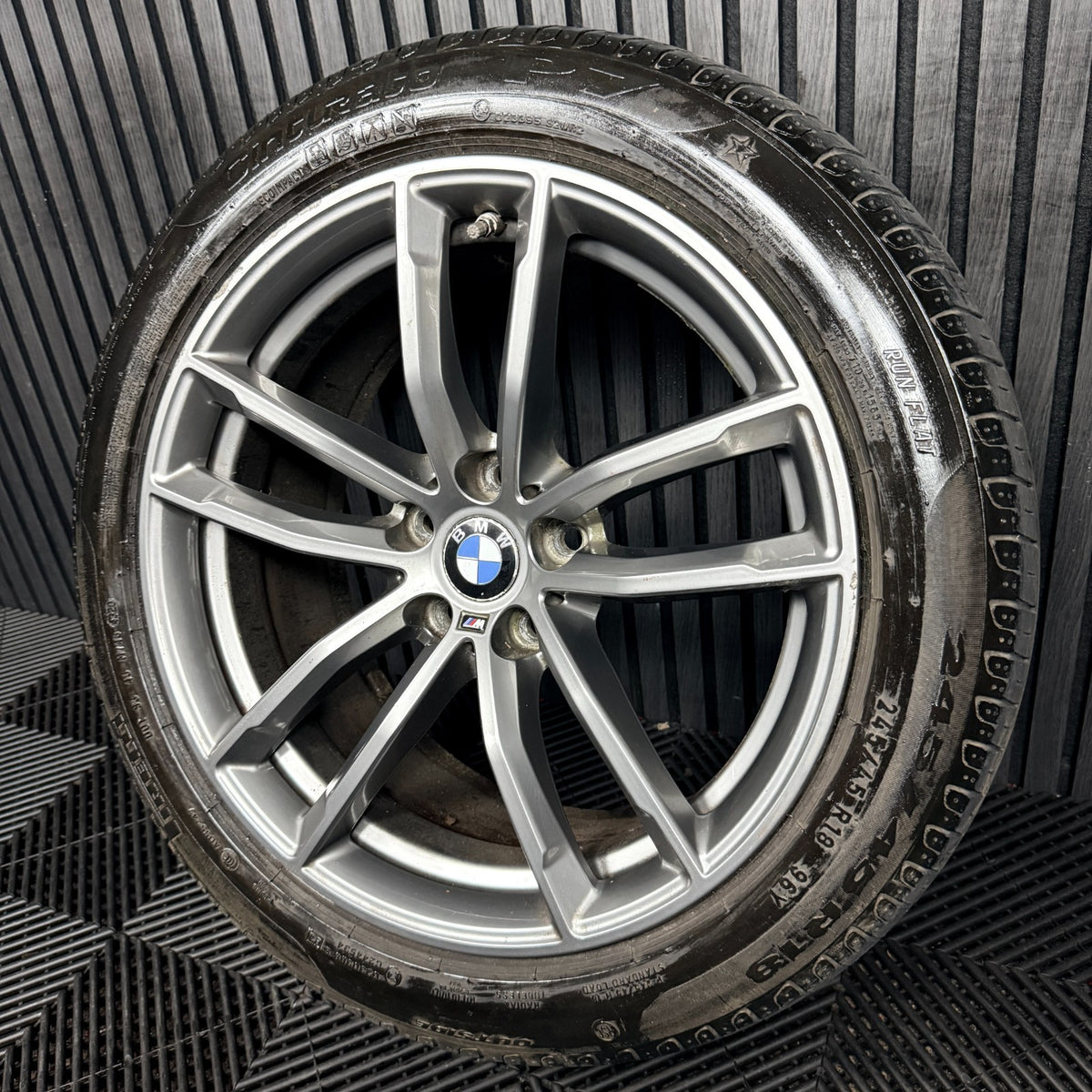 1X 18'' BMW 5 Series 662 M G30 G31 Sport Alloy Wheel Front 8093405 Genuine