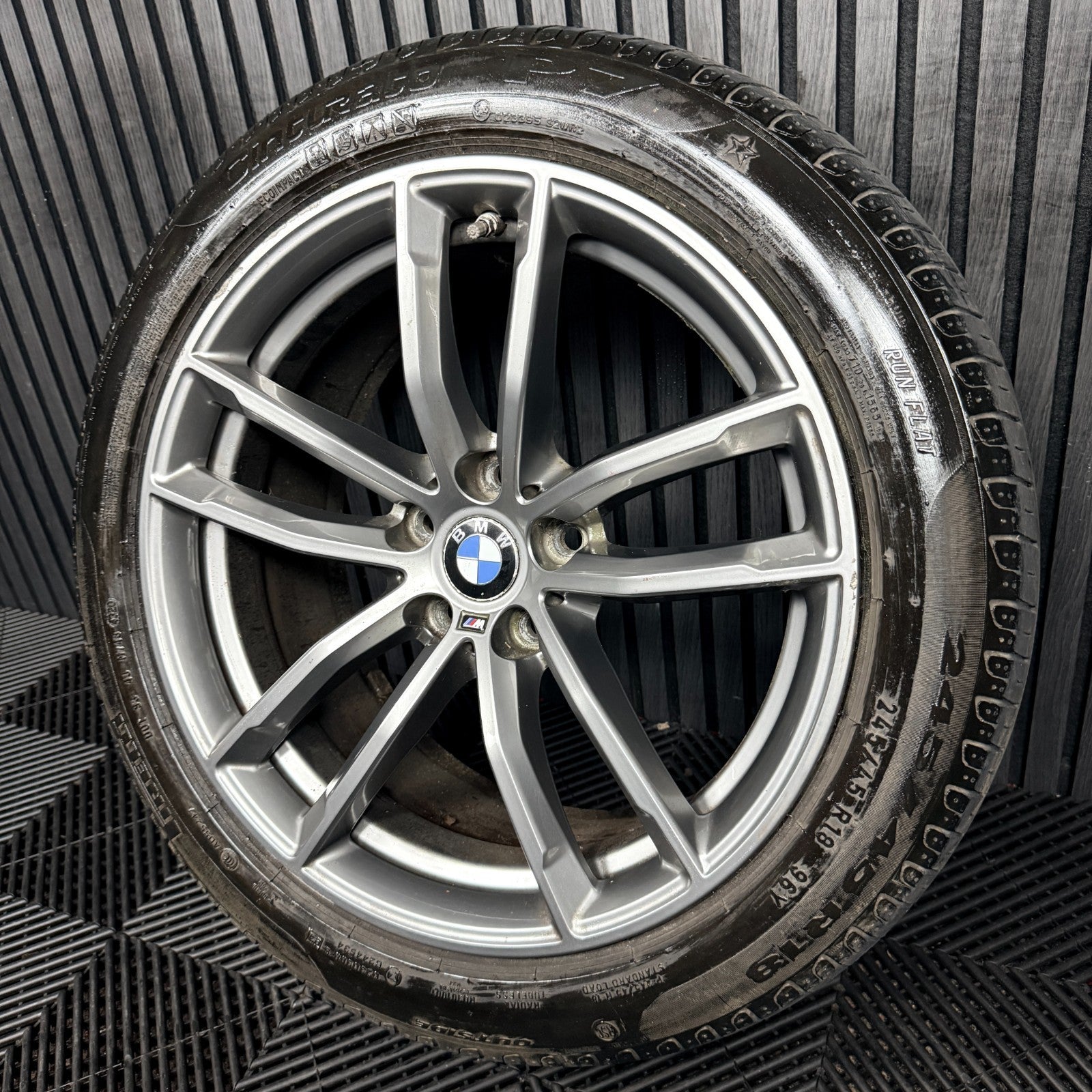1X 18'' BMW 5 Series 662 M G30 G31 Sport Alloy Wheel Front 8093405 Genuine
