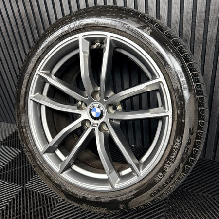 1X 18'' BMW 5 Series 662 M G30 G31 Sport Alloy Wheel Front 8093405 Genuine