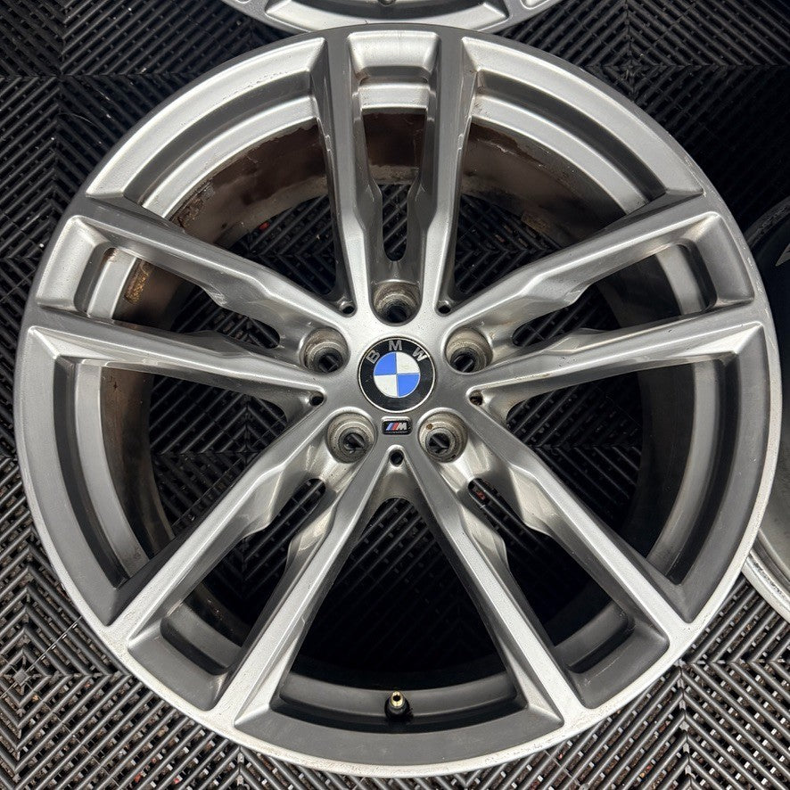 19'' BMW X3 X4 G01 G02 698 M Sport Alloy Wheels Alloys 8746987 Genuine