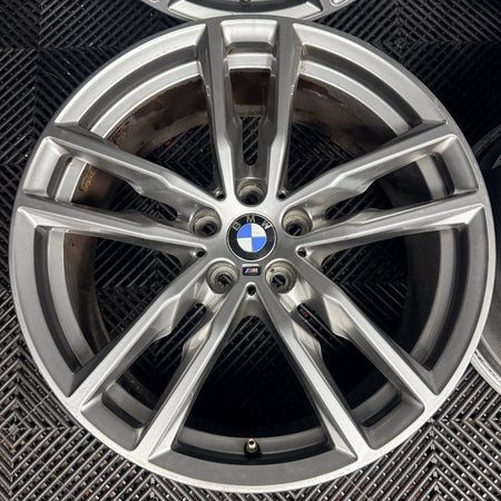 19'' BMW X3 X4 G01 G02 698 M Sport Alloy Wheels Alloys 8746987 Genuine