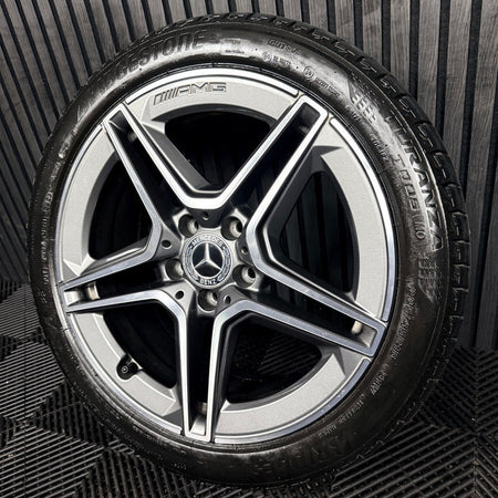 1X 18'' AMG Mercedes A Class CLA W177 Sport Alloy Wheel Tyre A1774011500 Genuine