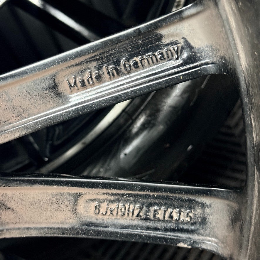 19'' AMG Mercedes GLA Black Multispoke Wheels Tyres Alloys A1564012800 Genuine