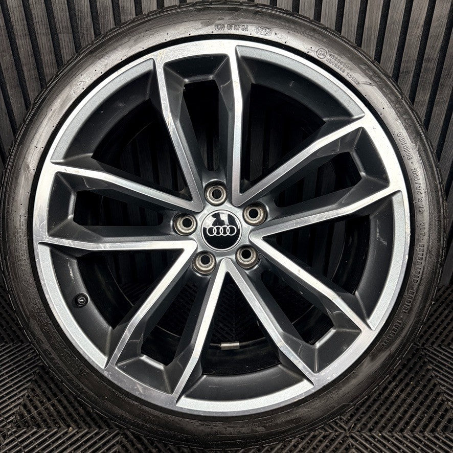 1X 19'' Audi A5 S5 S Line 5 Double Spoke Alloy Wheel Spare 8W0601025DF Genuine