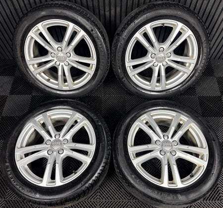18'' Audi Q3 S Line 5 Double Spoke Facelift Alloy Wheels Tyres Alloys Genuine