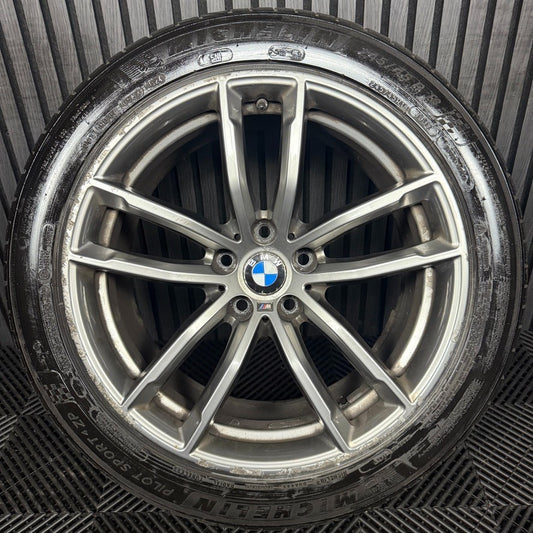 1X 18'' GENUINE BMW 5 SERIES 662 M G30 G31 SPORT ALLOY WHEEL FRONT 8093405