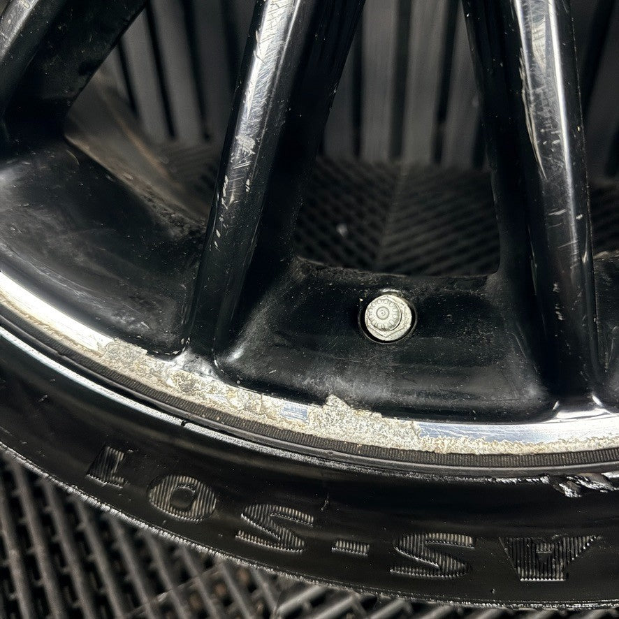 1X 18'' Mercedes AMG A Class CLA W176 Black Alloy Wheel Tyre A1764010200 Genuine