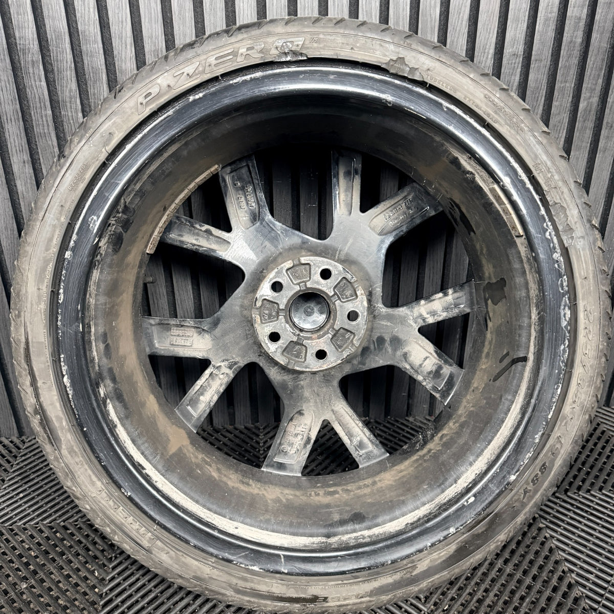 1X 19'' VW Golf Brescia Clubsport GTI MK7 Alloy Wheel Tyre 5G0601025CL Genuine