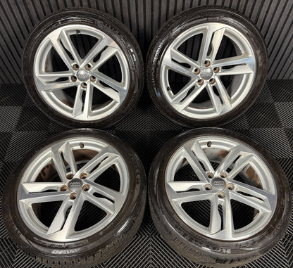 17'' GENUINE AUDI A1 S LINE NEW MODEL ALLOY WHEELS ALLOYS TYRES 82A601025K