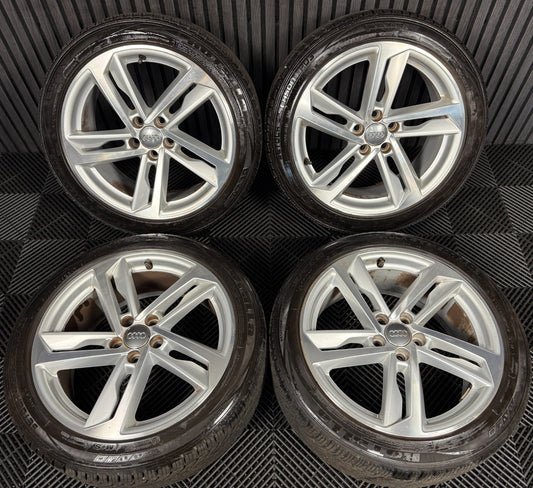 17'' GENUINE AUDI A1 S LINE NEW MODEL ALLOY WHEELS ALLOYS TYRES 82A601025K