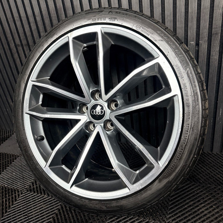 1X 19'' Audi A5 S5 S Line 5 Double Spoke Alloy Wheel Spare 8W0601025DF Genuine