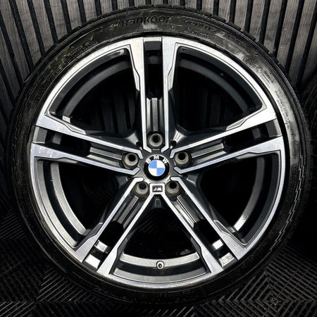 18'' BMW 1 Series 819 Grey M Sport 2 F40 F44 Alloy Wheels Tyres 8092352 Genuine